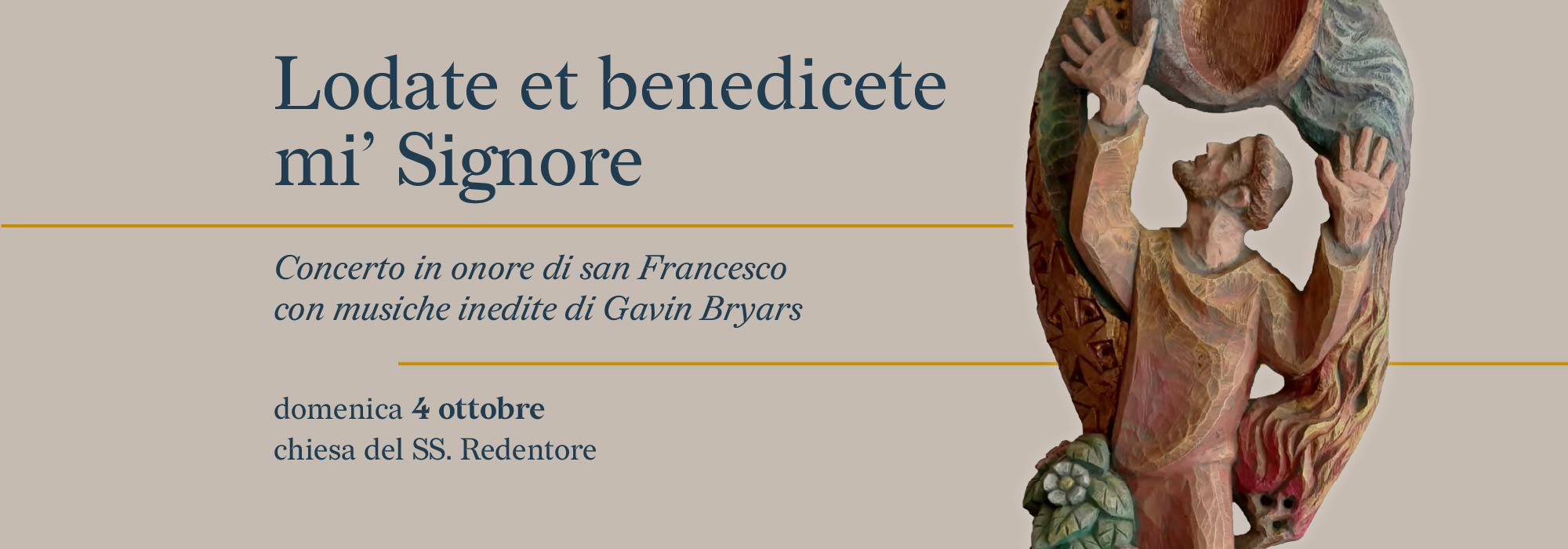 Lodate et benedicete mi' Signore immagine concerto 04 ott rettangolare