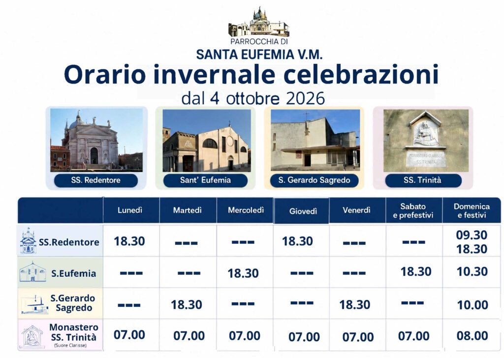 orari invernale